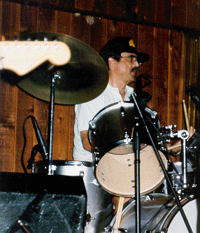 Saddam Hussein on Drums