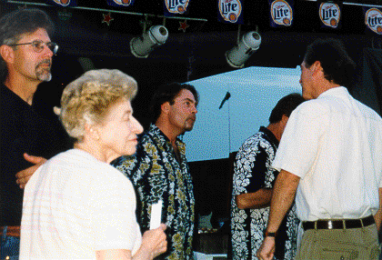 DSB attracted a diverse crowd.  From 9 to 90, they call came!