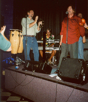 Ken Newman, Fred Bing on keyboards, Bill Katz