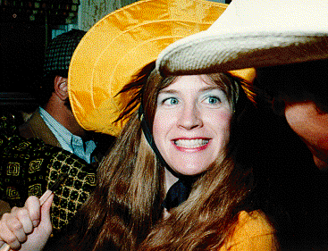 Joanne Sapadin - Prepared for Rain!  (Which we almost got!)